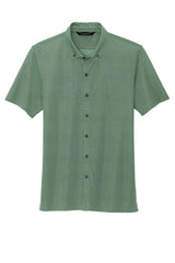 Mercer+Mettle® Stretch Pique Full-Button Polo MM1006