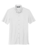 Mercer+Mettle® Stretch Pique Full-Button Polo MM1006