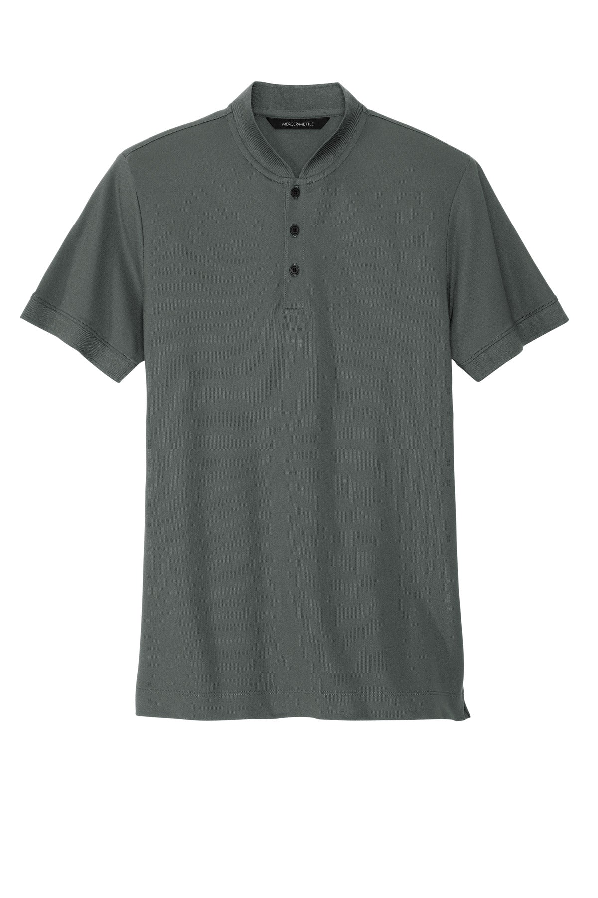 Mercer+Mettle® Stretch Pique Henley MM1008 - hero