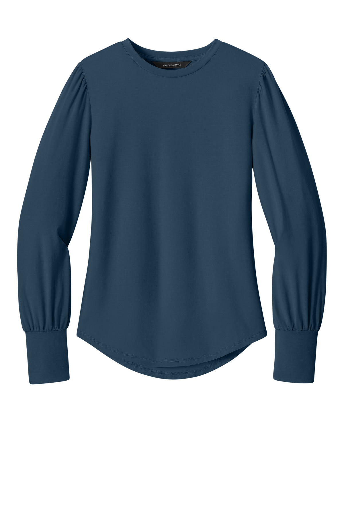 Mercer+Mettle® Women's Stretch Jersey Long Sleeve Blouson Top MM1019