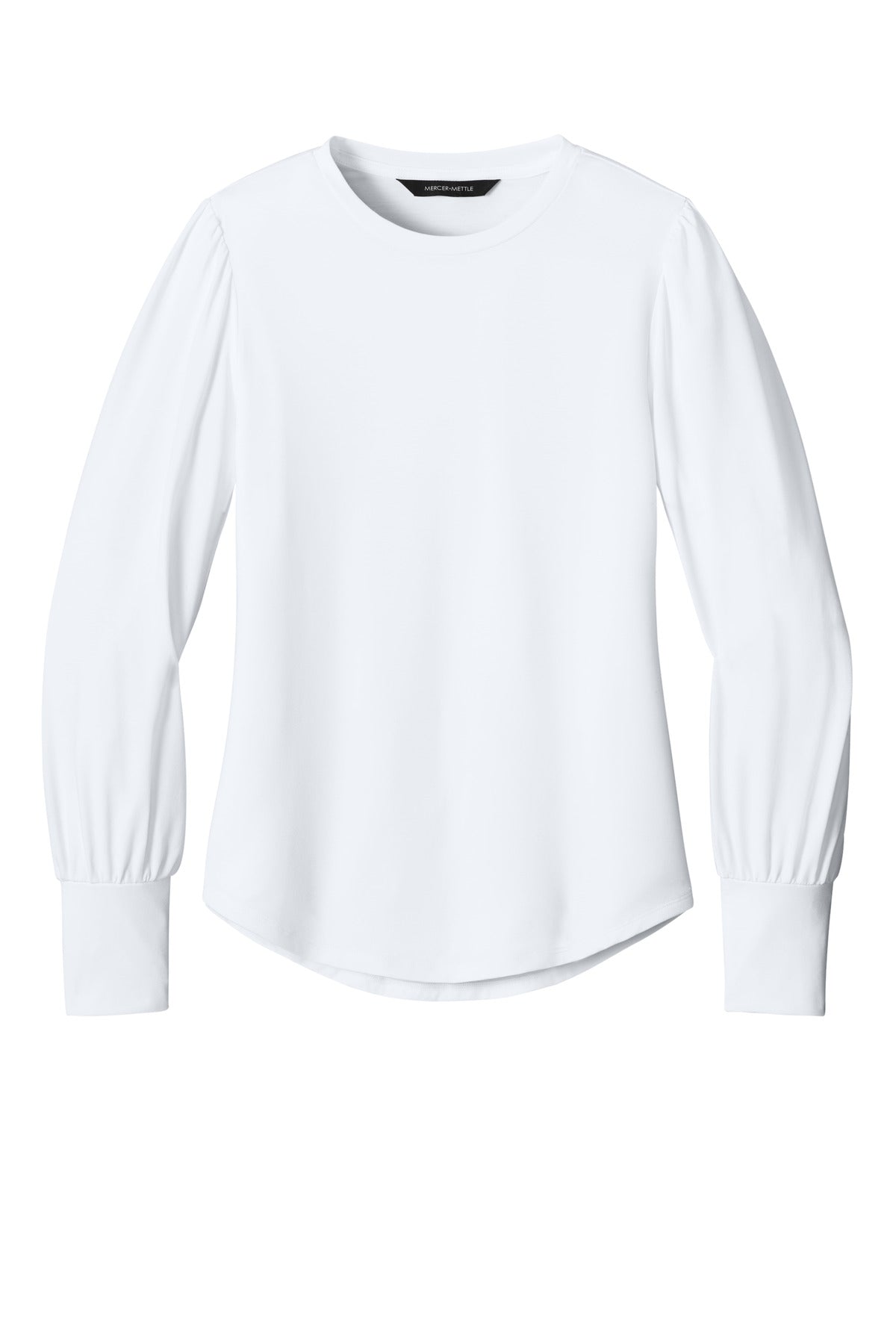 Mercer+Mettle® Women's Stretch Jersey Long Sleeve Blouson Top MM1019
