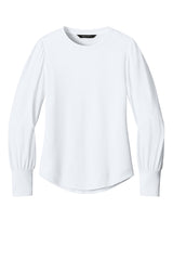 Mercer+Mettle® Women's Stretch Jersey Long Sleeve Blouson Top MM1019