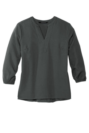 Mercer+Mettle® Women's Stretch Crepe 3/4-Sleeve Blouse MM2011 - hero