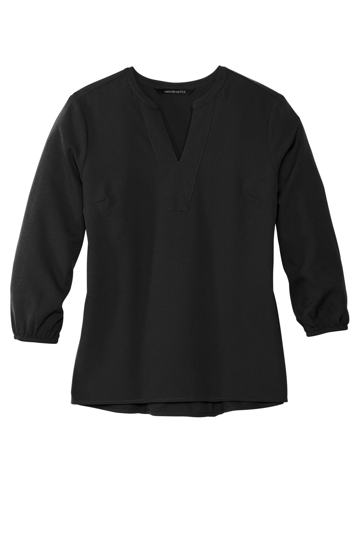 Mercer+Mettle® Women's Stretch Crepe 3/4-Sleeve Blouse MM2011