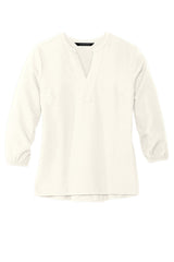Mercer+Mettle® Women's Stretch Crepe 3/4-Sleeve Blouse MM2011