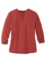 Mercer+Mettle® Women's Stretch Crepe 3/4-Sleeve Blouse MM2011
