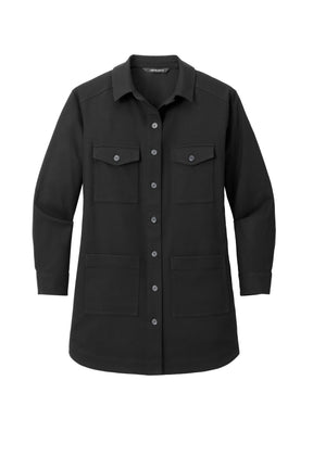 Mercer+Mettle® Women's Long Sleeve Twill Overshirt MM2021 - hero