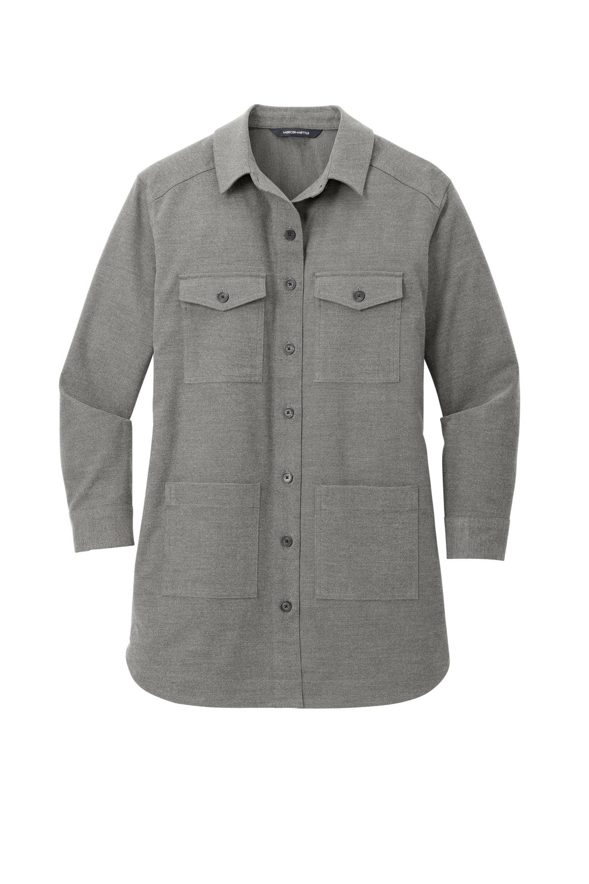 Mercer+Mettle® Women's Long Sleeve Twill Overshirt MM2021