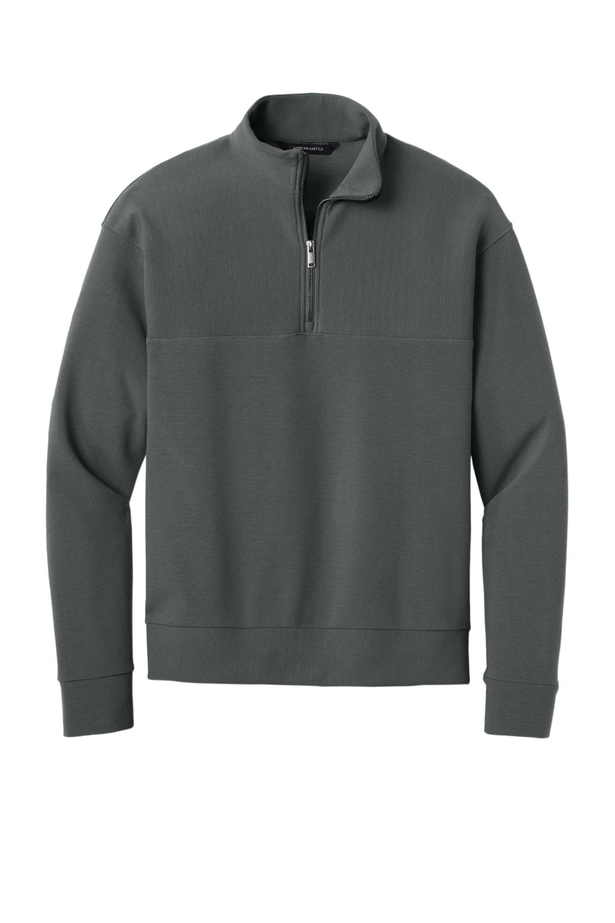Mercer+Mettle® Linear Texture 1/4-Zip MM3040