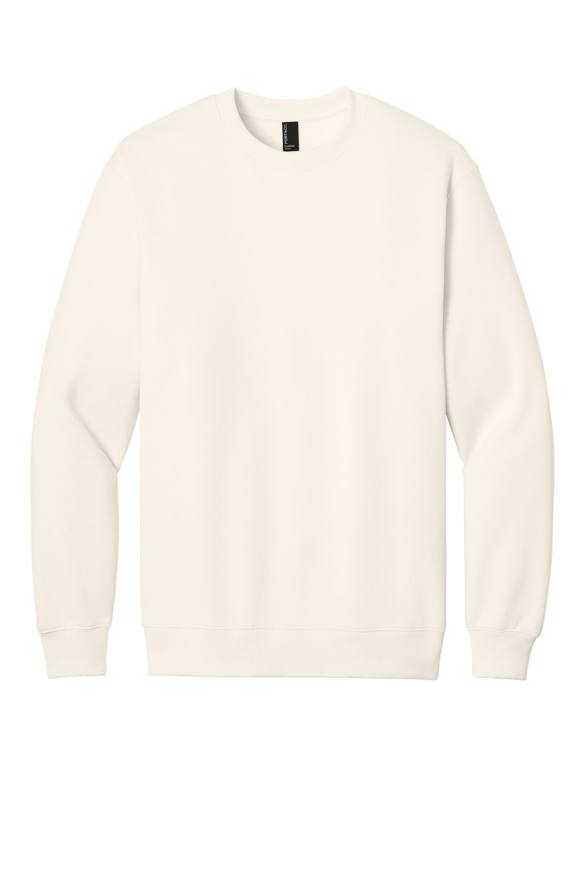 Port & Co® Foundation Fleece Pullover Crewneck Sweatshirt PC107