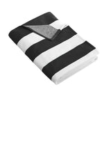 Port Authority® Cabana Stripe Beach Towel. PT43 - hero
