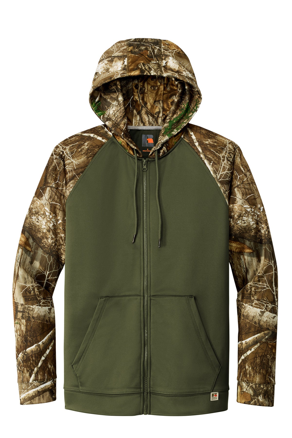 Russell Outdoors Realtree® Performance Colorblock Full-Zip Hoodie RU452