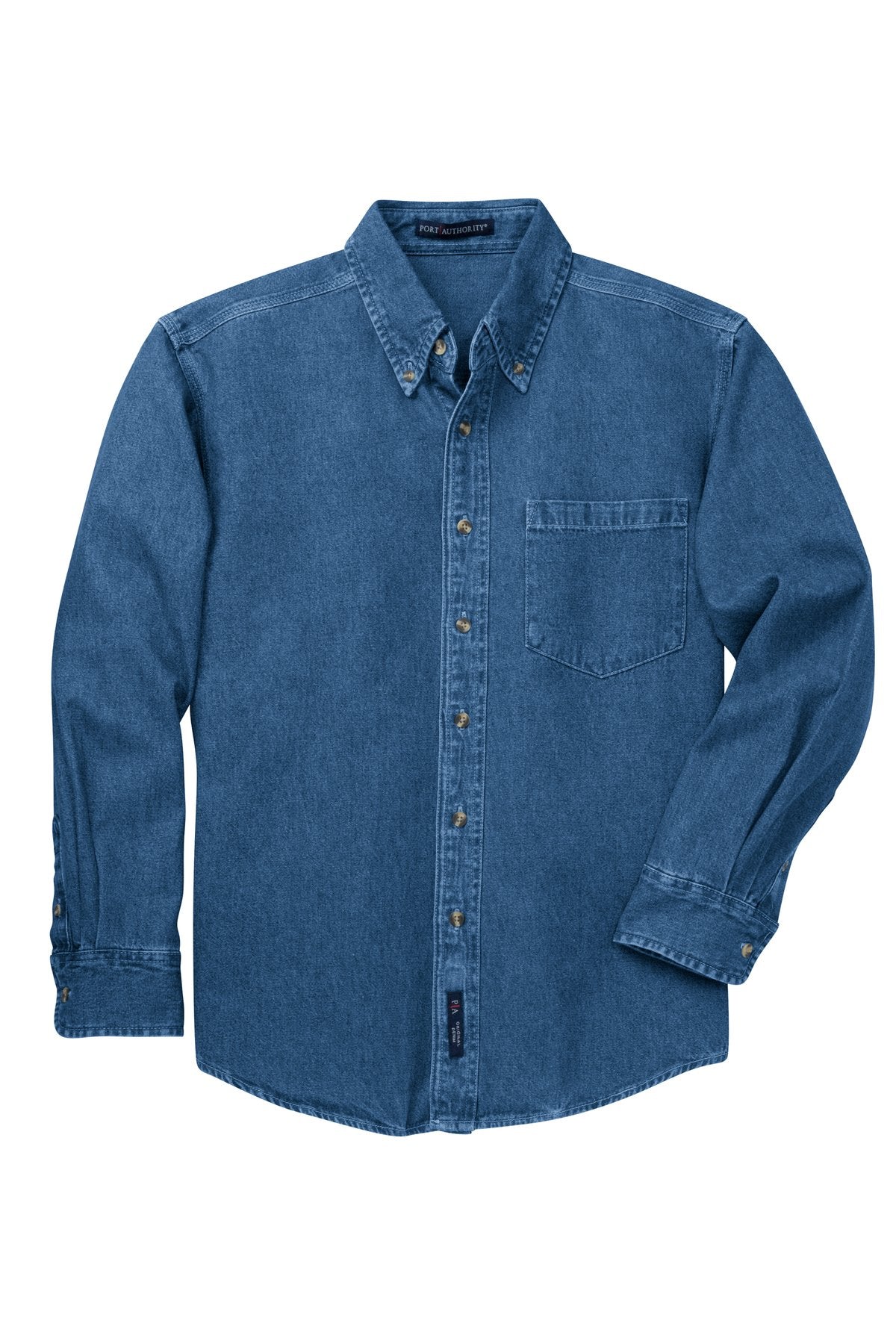 Port Authority® Heavyweight Denim Shirt. S100 - hero
