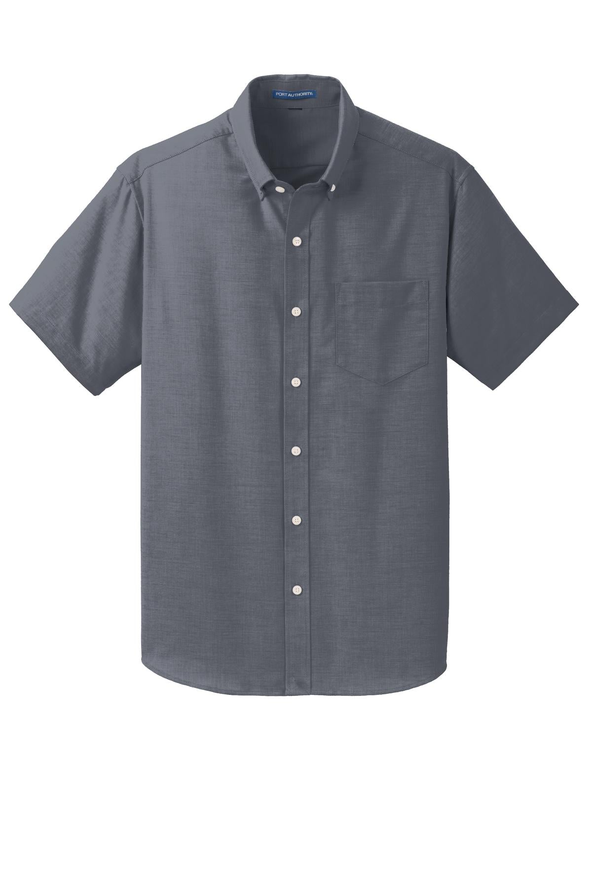 Port Authority® Short Sleeve SuperPro Oxford Shirt. S659 - hero