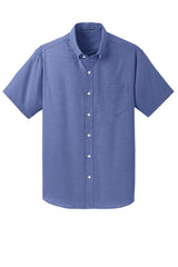 Port Authority® Short Sleeve SuperPro Oxford Shirt. S659