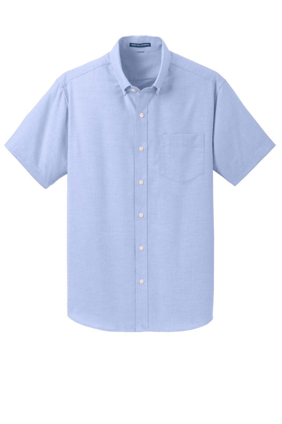 Port Authority® Short Sleeve SuperPro Oxford Shirt. S659
