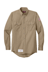 Bulwark® EXCEL FR® ComforTouch® Dress Uniform Shirt. SLU2 - hero