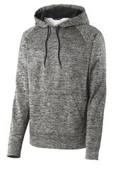 Sport-Tek® PosiCharge® Electric Heather Fleece Hooded Pullover. ST225 - hero