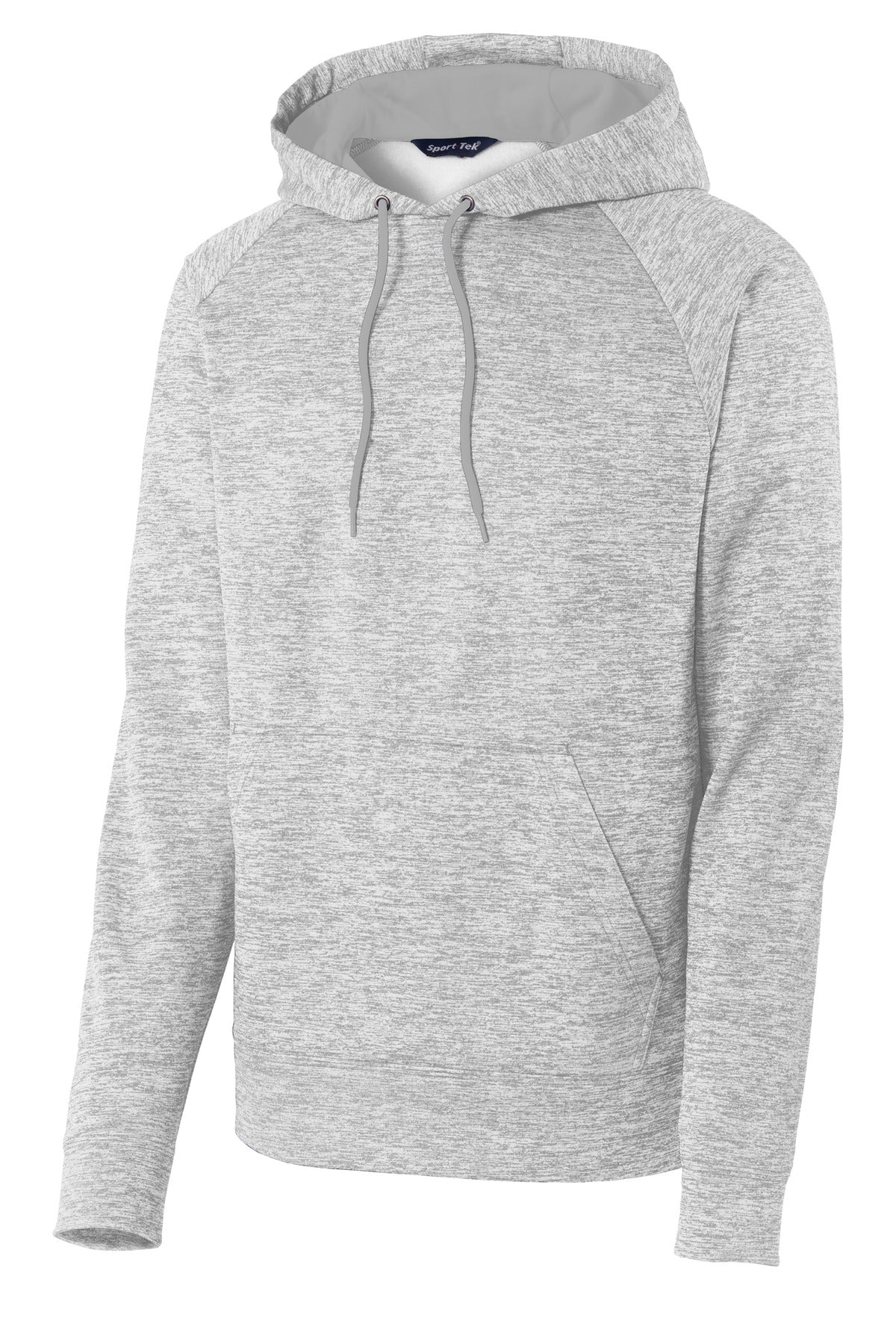 Sport-Tek® PosiCharge® Electric Heather Fleece Hooded Pullover. ST225