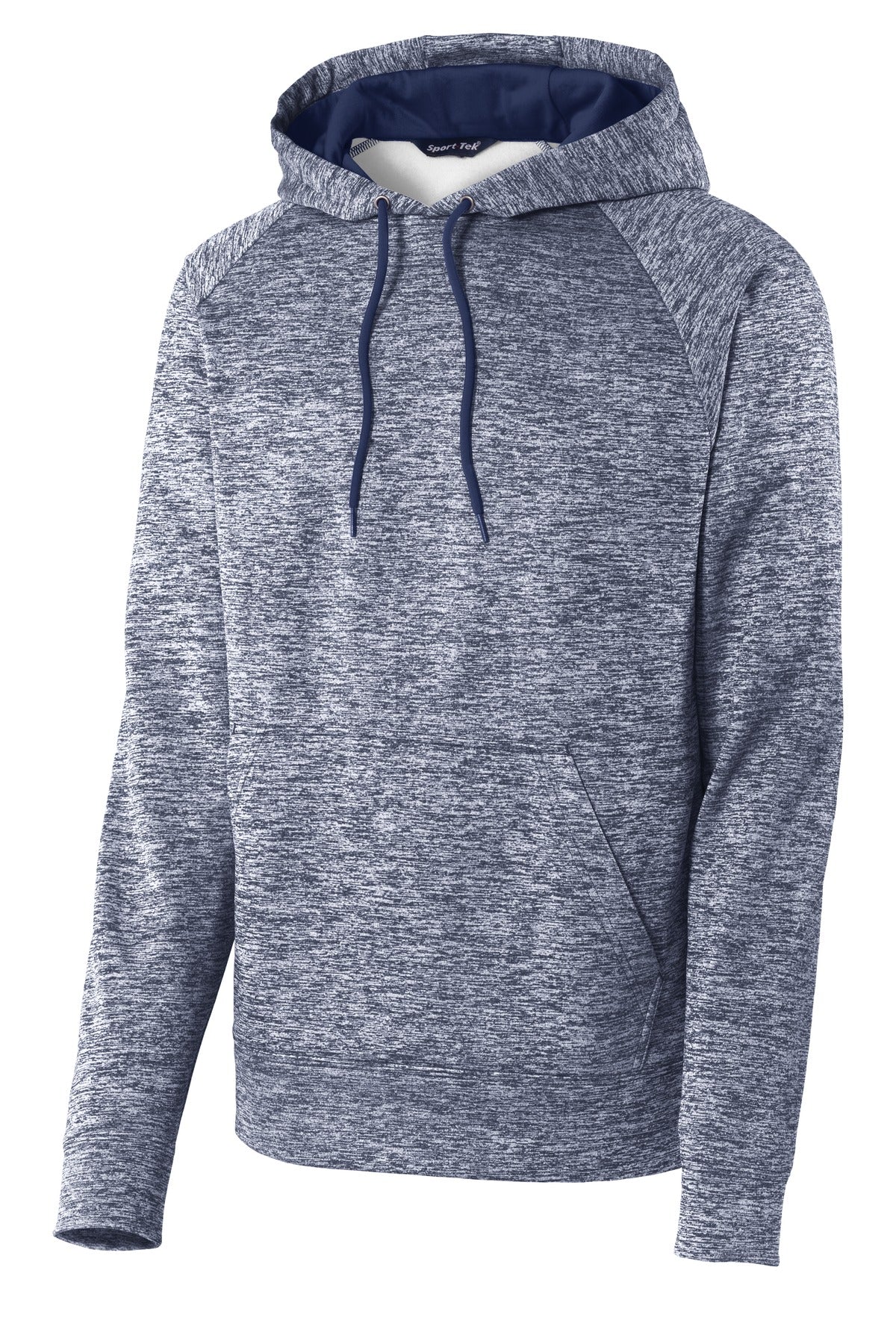 Sport-Tek® PosiCharge® Electric Heather Fleece Hooded Pullover. ST225