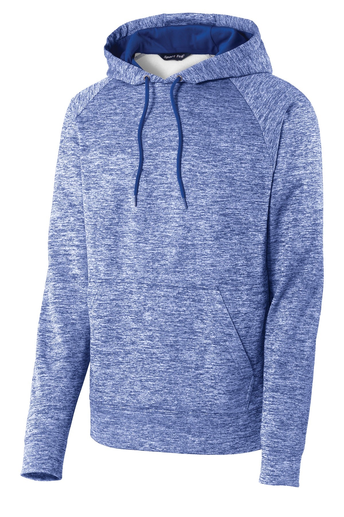 Sport-Tek® PosiCharge® Electric Heather Fleece Hooded Pullover. ST225
