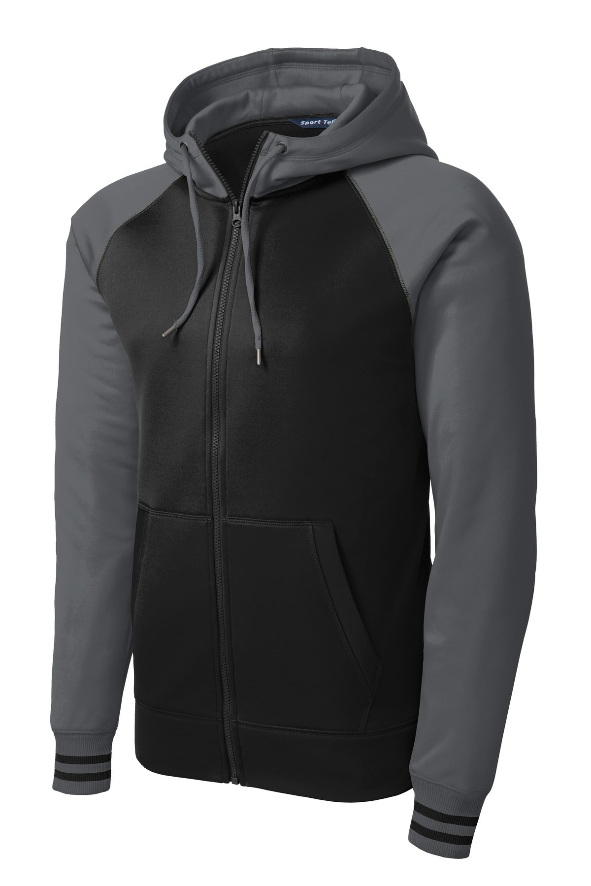 Sport-Tek® Sport-Wick® Varsity Fleece Full-Zip Hooded Jacket. ST236 - hero
