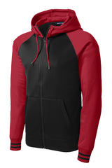 Sport-Tek® Sport-Wick® Varsity Fleece Full-Zip Hooded Jacket. ST236