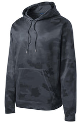 Sport-Tek® Sport-Wick® CamoHex Fleece Hooded Pullover. ST240 - hero