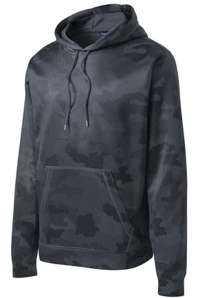 Sport-Tek® Sport-Wick® CamoHex Fleece Hooded Pullover. ST240 - hero