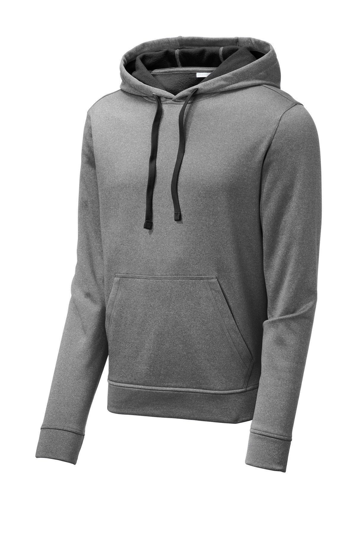 Sport-Tek ® PosiCharge ® Sport-Wick ® Heather Fleece Hooded Pullover. ST264 - hero