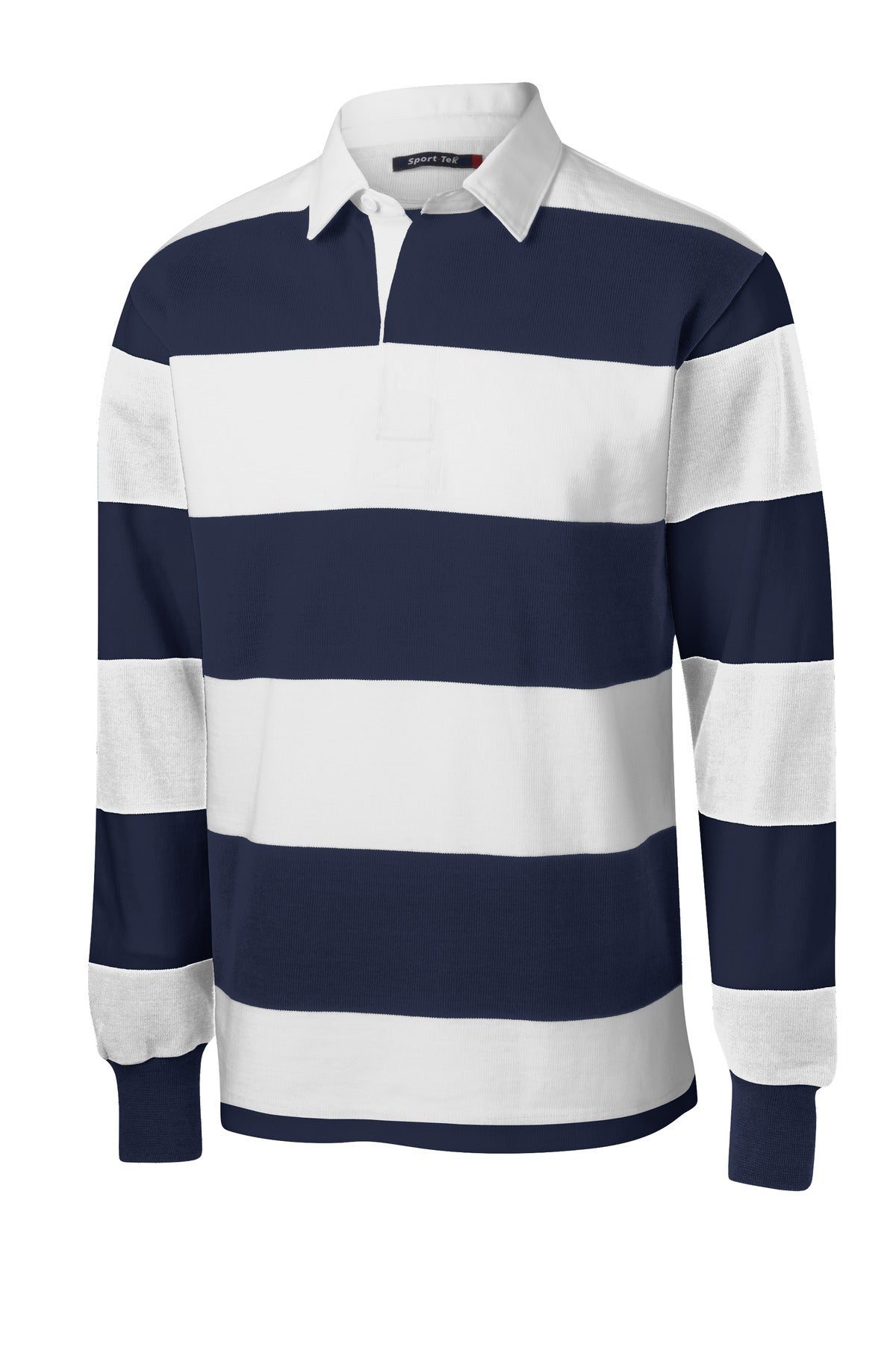 Sport-Tek® Classic Long Sleeve Rugby Polo. ST301