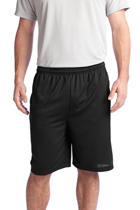 Sport-Tek® PosiCharge® Tough Mesh Pocket Short. ST312 - hero