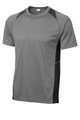 Sport-Tek® Heather Colorblock Contender Tee. ST361 - hero