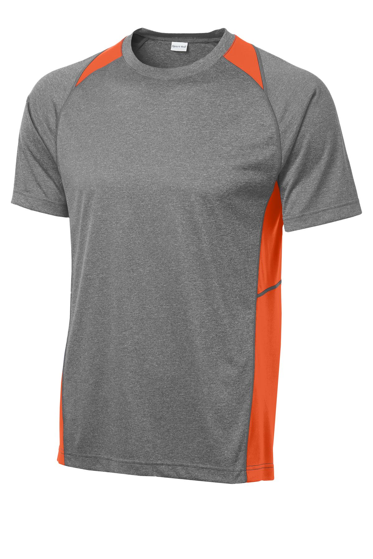 Sport-Tek® Heather Colorblock Contender Tee. ST361