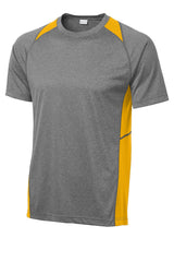 Sport-Tek® Heather Colorblock Contender Tee. ST361