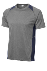 Sport-Tek® Heather Colorblock Contender Tee. ST361