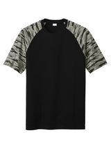 Sport-Tek® Drift Camo Colorblock Tee ST376 - hero