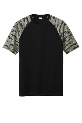 Sport-Tek® Drift Camo Colorblock Tee ST376 - hero