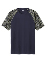Sport-Tek® Drift Camo Colorblock Tee ST376
