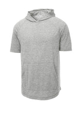 Sport-Tek ® PosiCharge ® Tri-Blend Wicking Short Sleeve Hoodie. ST404
