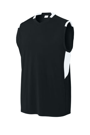 Sport-Tek® Club Sleeveless V-Neck ST441 - hero