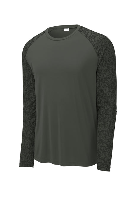 Sport-Tek ® Long Sleeve Digi Camo Tee. ST460LS - hero