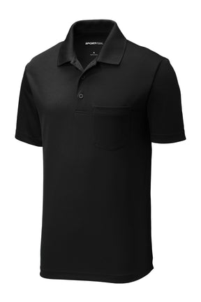 Sport-Tek ® PosiCharge ® RacerMesh ® Pocket Polo. ST640P - hero