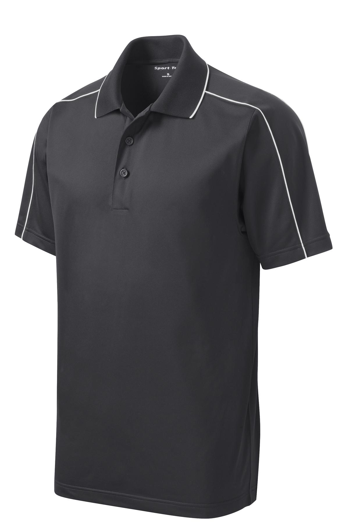 Sport-Tek® Micropique Sport-Wick® Piped Polo. ST653
