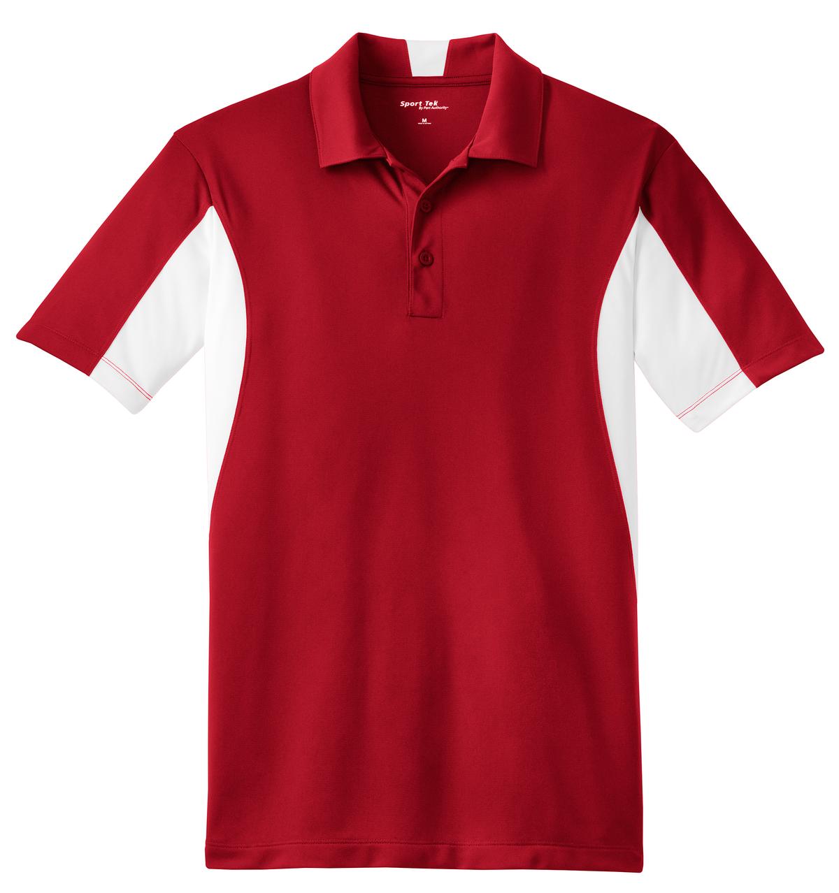 Sport-Tek® Side Blocked Micropique Sport-Wick® Polo. ST655