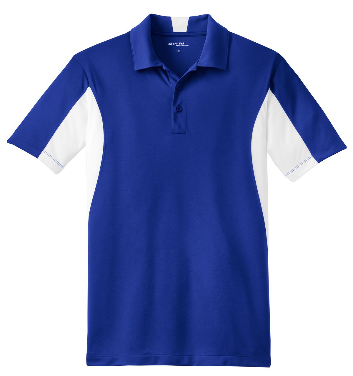 Sport-Tek® Side Blocked Micropique Sport-Wick® Polo. ST655