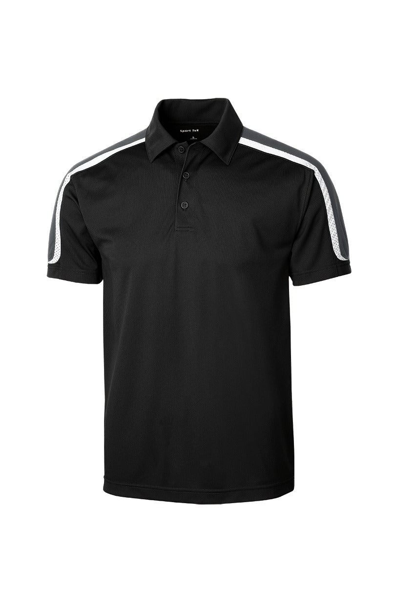 Sport-Tek® Tricolor Shoulder Micropique Sport-Wick® Polo. ST658 - hero
