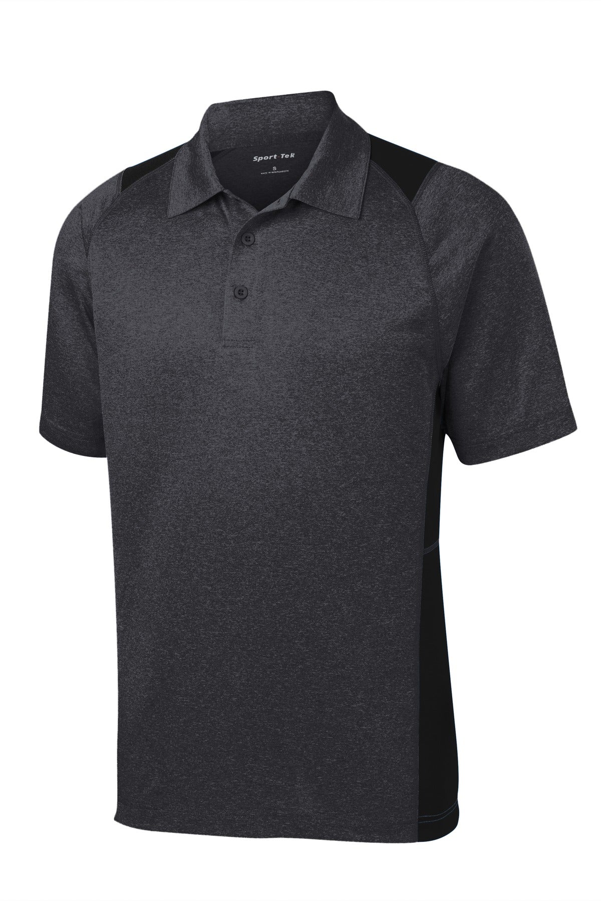 Sport-Tek® Heather Colorblock Contender Polo. ST665