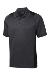 Sport-Tek® Heather Colorblock Contender Polo. ST665