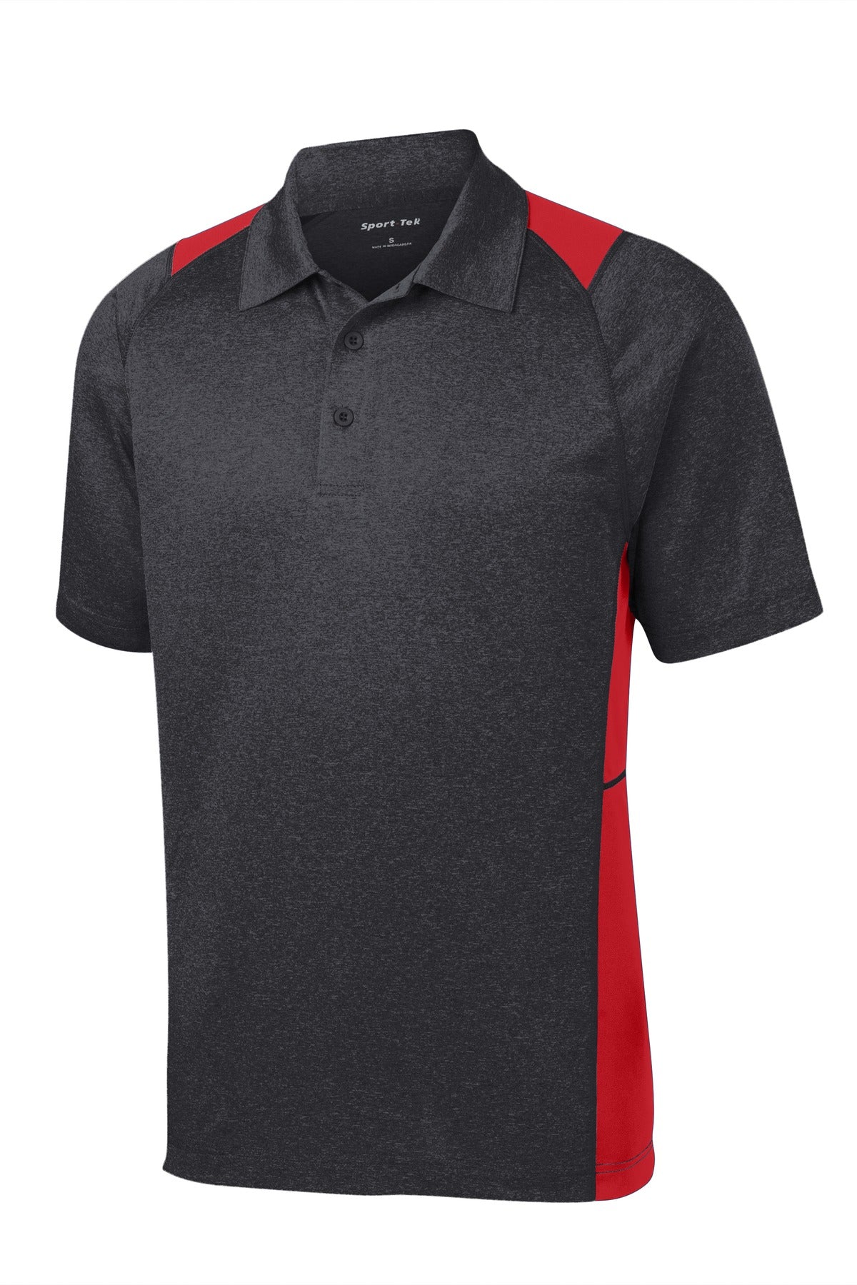 Sport-Tek® Heather Colorblock Contender Polo. ST665